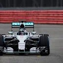 Nico Rosberg (GER) Mercedes AMG F1 W06 at the Mercedes AMG F1 W06 First Run, Silverstone, England, 29 January 2015.
