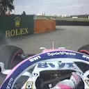 BRAZILIAN GP: Stroll retires with front suspension damage