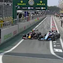 BRAZILIAN GP: Kubica and Verstappen almost collide in pit lane