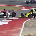 US GP: Hulkenberg and Raikkonen in multi-corner duel