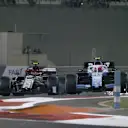 Abu Dhabi GP: Kubica and Giovinazzi bang wheels