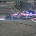 FP1: Stroll spins through final corner