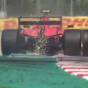 QUALIFYING: Leclerc takes a rough ride over Barcelona kerbs