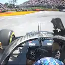 Canadian GP: Grosjean forced to discard debris from cockpit