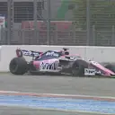 GERMAN GP: Perez crash prompts early Safety Car at wet Hockenheim