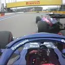 FP2: Toro Rosso team mates Gasly and Kvyat almost collide