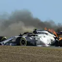 2020 Portuguese GP FP2: AlphaTauri inferno as Gasly catches fireon fire