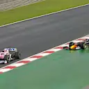 2020 Turkish Grand Prix: Spectacular spin for Verstappen as he battles Perez for P2