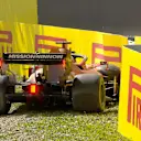 2021 Emilia Romagna GP FP2: Leclerc hits the wall after losing rear