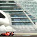 Sebastian Vettel (GER) Ferrari SF15-T at Formula One World Championship, Rd19, Abu Dhabi Grand Prix, Practice, Yas Marina Circuit, Abu Dhabi, UAE, Friday 27 November 2015. © Sutton Motorsport Images