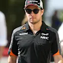 Sergio Perez (MEX) Force India at Formula One World Championship, Rd19, Abu Dhabi Grand Prix, Practice, Yas Marina Circuit, Abu Dhabi, UAE, Friday 27 November 2015. © Sutton Motorsport Images