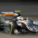 Sergio Perez (MEX) Force India VJM08 at Formula One World Championship, Rd19, Abu Dhabi Grand Prix, Practice, Yas Marina Circuit, Abu Dhabi, UAE, Friday 27 November 2015. © Sutton Motorsport Images