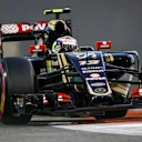 Pastor Maldonado (VEN) Lotus E23 Hybrid at Formula One World Championship, Rd19, Abu Dhabi Grand Prix, Practice, Yas Marina Circuit, Abu Dhabi, UAE, Friday 27 November 2015. © Sutton Motorsport Images