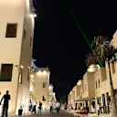 Paddock at night at Formula One World Championship, Rd19, Abu Dhabi Grand Prix, Qualifying, Yas Marina Circuit, Abu Dhabi, UAE, Saturday 28 November 2015. © Sutton Motorsport Images