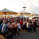 Fans at Formula One World Championship, Rd19, Abu Dhabi Grand Prix, Qualifying, Yas Marina Circuit, Abu Dhabi, UAE, Saturday 28 November 2015. © Sutton Motorsport Images