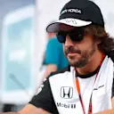 Fernando Alonso (ESP) McLaren at the autograph session at Formula One World Championship, Rd19, Abu Dhabi Grand Prix, Qualifying, Yas Marina Circuit, Abu Dhabi, UAE, Saturday 28 November 2015. © Sutton Motorsport Images