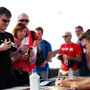 Jenson Button (GBR) McLaren at the autograph session at Formula One World Championship, Rd19, Abu Dhabi Grand Prix, Qualifying, Yas Marina Circuit, Abu Dhabi, UAE, Saturday 28 November 2015. © Sutton Motorsport Images
