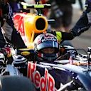 Daniil Kvyat (RUS) Red Bull Racing RB11 on the grid at Formula One World Championship, Rd19, Abu Dhabi Grand Prix, Race, Yas Marina Circuit, Abu Dhabi, UAE, Sunday 29 November 2015. © Sutton Motorsport Images