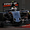 Sergio Perez (MEX) Force India VJM08 at Formula One World Championship, Rd19, Abu Dhabi Grand Prix, Race, Yas Marina Circuit, Abu Dhabi, UAE, Sunday 29 November 2015. © Sutton Motorsport Images