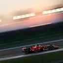 Sebastian Vettel (GER) Ferrari SF15-T at Formula One World Championship, Rd19, Abu Dhabi Grand Prix, Race, Yas Marina Circuit, Abu Dhabi, UAE, Sunday 29 November 2015. © Sutton Motorsport Images
