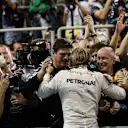 Race winner Nico Rosberg (GER) Mercedes AMG F1 celebrates in parc ferme at Formula One World Championship, Rd19, Abu Dhabi Grand Prix, Race, Yas Marina Circuit, Abu Dhabi, UAE, Sunday 29 November 2015. © Sutton Motorsport Images