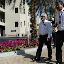 Bernie Ecclestone (GBR) CEO Formula One Group (FOM) and Pasquale Lattuneddu (ITA) of the FOM at Formula One World Championship, Rd19, Abu Dhabi Grand Prix, Race, Yas Marina Circuit, Abu Dhabi, UAE, Sunday 29 November 2015. © Sutton Motorsport Images