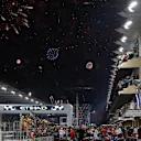 Fireworks over parc ferme at Formula One World Championship, Rd19, Abu Dhabi Grand Prix, Race, Yas Marina Circuit, Abu Dhabi, UAE, Sunday 29 November 2015. © Sutton Motorsport Images