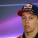 Daniil Kyvat (RUS) Red Bull Racing in the press conference at Formula One World Championship, Rd19, Abu Dhabi Grand Prix, Preparations, Yas Marina Circuit, Abu Dhabi, UAE, Thursday 26 November 2015. © Sutton Motorsport Images