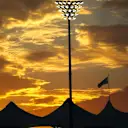 Sunset at Formula One World Championship, Rd19, Abu Dhabi Grand Prix, Preparations, Yas Marina Circuit, Abu Dhabi, UAE, Thursday 26 November 2015. © Sutton Motorsport Images