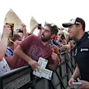 Pastor Maldonado (VEN) Lotus poses for a selfie with the fans at Formula One World Championship, Rd19, Abu Dhabi Grand Prix, Preparations, Yas Marina Circuit, Abu Dhabi, UAE, Thursday 26 November 2015. © Sutton Motorsport Images
