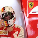 Sebastian Vettel (GER) Ferrari at Formula One World Championship, Rd1, Australian Grand Prix, Qualifying, Albert Park, Melbourne, Australia, Saturday 14 March 2015. © Sutton Motorsport Images