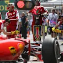 Sebastian Vettel (GER) Ferrari SF15-T at Formula One World Championship, Rd1, Australian Grand Prix, Qualifying, Albert Park, Melbourne, Australia, Saturday 14 March 2015. © Sutton Motorsport Images