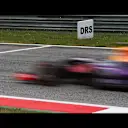 Daniel Ricciardo (AUS) Red Bull Racing RB11 runs over the DRS line at Formula One World Championship, Rd8, Austrian Grand Prix, Practice, Spielberg, Austria, Friday 19 June 2015. © Sutton Motorsport Images