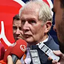 Dr Helmut Marko (AUT) Red Bull Motorsport Consultant talks with the media at Formula One World Championship, Rd8, Austrian Grand Prix, Practice, Spielberg, Austria, Friday 19 June 2015. © Sutton Motorsport Images
