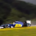 Marcus Ericsson (SWE) Sauber C34 at Formula One World Championship, Rd8, Austrian Grand Prix, Qualifying, Spielberg, Austria, Saturday 20 June 2015. © Sutton Motorsport Images