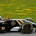 Romain Grosjean (FRA) Lotus E23 Hybrid at Formula One World Championship, Rd8, Austrian Grand Prix, Qualifying, Spielberg, Austria, Saturday 20 June 2015. © Sutton Motorsport Images