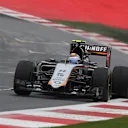 Sergio Perez (MEX) Force India VJM08 at Formula One World Championship, Rd8, Austrian Grand Prix, Qualifying, Spielberg, Austria, Saturday 20 June 2015. © Sutton Motorsport Images