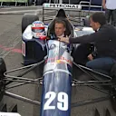 Jeal Alesi (FRA) Sauber C14 at the Legends Parade at Formula One World Championship, Rd8, Austrian Grand Prix, Qualifying, Spielberg, Austria, Saturday 20 June 2015. © Sutton Motorsport Images