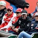 Drivers parade at Formula One World Championship, Rd8, Austrian Grand Prix, Race, Spielberg, Austria, Sunday 21 June 2015. © Sutton Motorsport Images