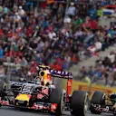 Daniil Kvyat (RUS) Red Bull Racing RB11 leads Max Verstappen (NDL) Scuderia Toro Rosso STR10 at Formula One World Championship, Rd8, Austrian Grand Prix, Race, Spielberg, Austria, Sunday 21 June 2015. © Sutton Motorsport Images