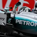 Race winner Nico Rosberg (GER) Mercedes AMG F1 W06 celebrates at Formula One World Championship, Rd8, Austrian Grand Prix, Race, Spielberg, Austria, Sunday 21 June 2015. © Sutton Motorsport Images