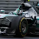 Race winner Nico Rosberg (GER) Mercedes AMG F1 W06 celebrates at Formula One World Championship, Rd8, Austrian Grand Prix, Race, Spielberg, Austria, Sunday 21 June 2015. © Sutton Motorsport Images