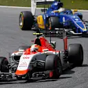 Roberto Merhi (ESP) Marussia at Formula One World Championship, Rd8, Austrian Grand Prix, Race, Spielberg, Austria, Sunday 21 June 2015. © Sutton Motorsport Images