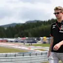 Nico Hulkenberg (GER) Force India F1 walks the track at Formula One World Championship, Rd8, Austrian Grand Prix, Preparations, Spielberg, Austria, Thursday 18 June 2015. © Sutton Motorsport Images