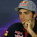 Carlos Sainz jr (ESP) Scuderia Toro Rosso in the press conference at Formula One World Championship, Rd8, Austrian Grand Prix, Preparations, Spielberg, Austria, Thursday 18 June 2015. © Sutton Motorsport Images