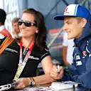 Marcus Ericsson (SWE) Sauber poses for a selfie at Formula One World Championship, Rd8, Austrian Grand Prix, Preparations, Spielberg, Austria, Thursday 18 June 2015. © Sutton Motorsport Images