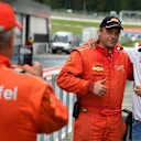 Valtteri Bottas (FIN) Williams poses for a photo with a marshal at Formula One Testing, Day One, Spielberg, Austria, Tuesday 23 June 2015. © Sutton Motorsport Images