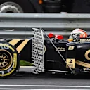 Romain Grosjean (FRA) Lotus E23 Hybrid with aero sensor at Formula One Testing, Day One, Spielberg, Austria, Tuesday 23 June 2015. © Sutton Motorsport Images