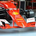 Ferrari SF15-T in the garage at Formula One Testing, Day One, Spielberg, Austria, Tuesday 23 June 2015. © Sutton Motorsport Images