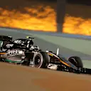 Sergio Perez (MEX) Force India VJM08 at Formula One World Championship, Rd4, Bahrain Grand Prix Practice, Bahrain International Circuit, Sakhir, Bahrain, Friday 17 April 2015. © Sutton Motorsport Images